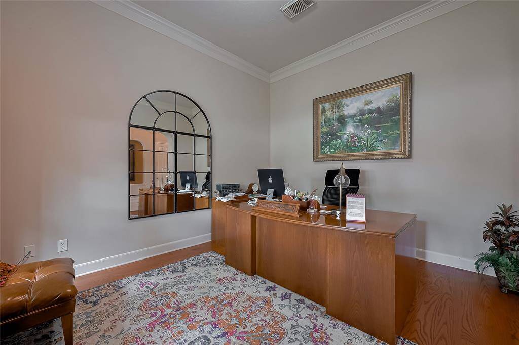 Formal Living Room converted into office