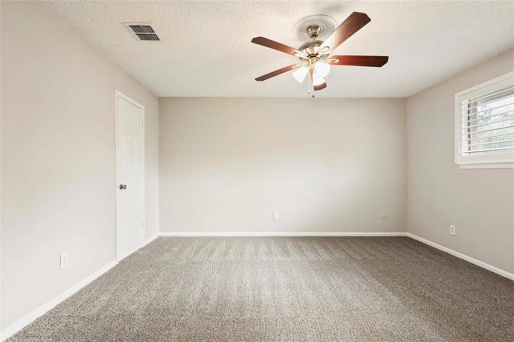 Mater bedroom with walk in closets