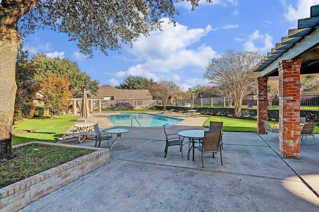 The community pool is only a short walk from the home!