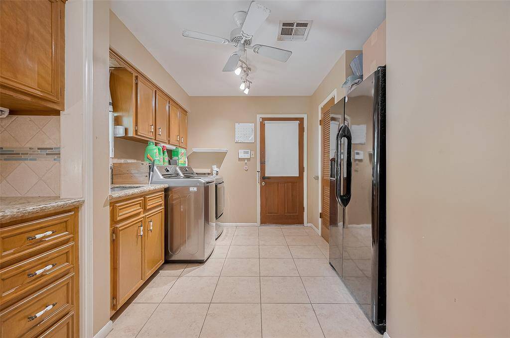 over sized utility room