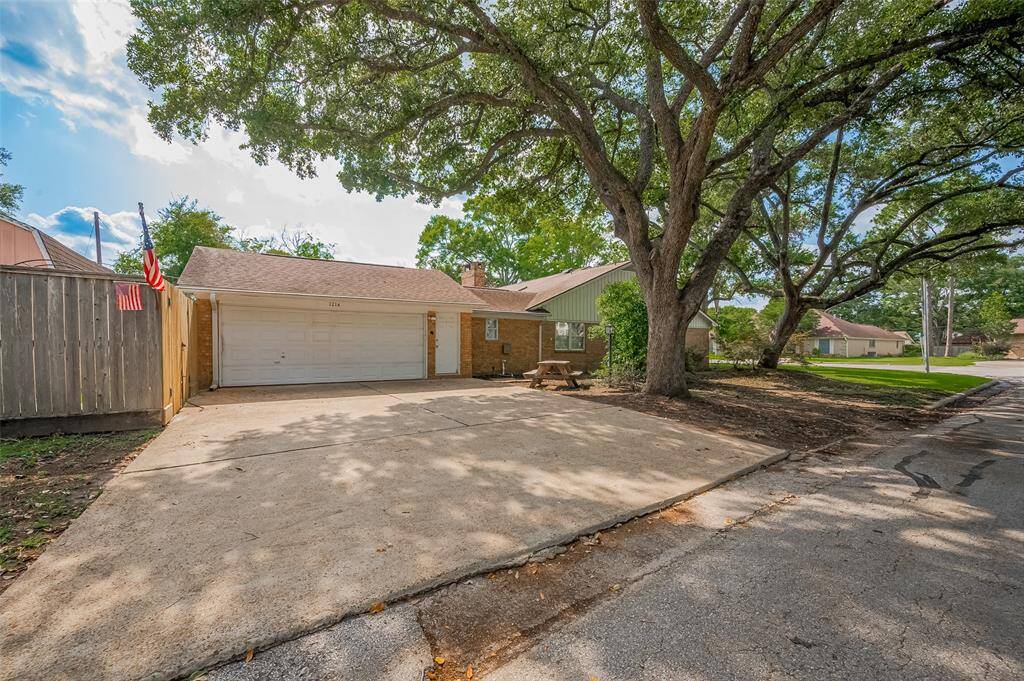 oversized driveway