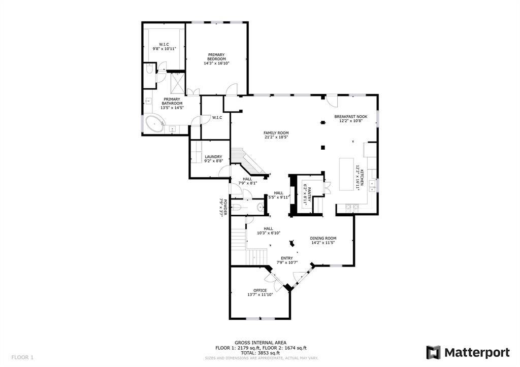 Floor Plan - 1st