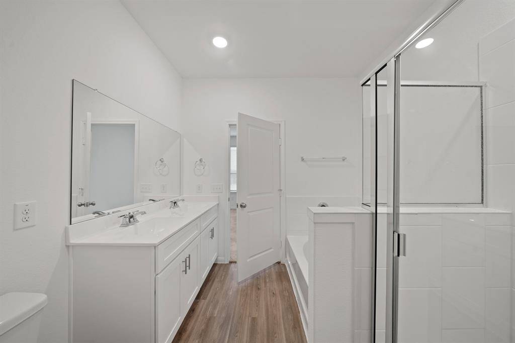 This designed space combines both functionality and style, transforming your daily routine into a spa-like experience.