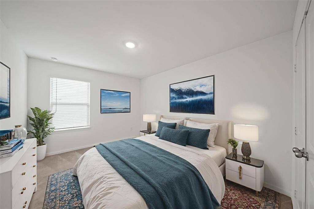 The fourth bedroom provides a flexible space that can be tailored to suit your needs. - virtually staged