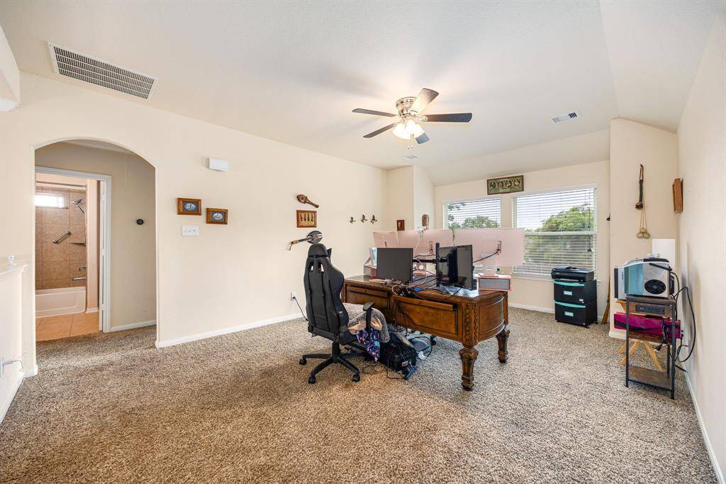 Come upstairs and enjoy a day of leisure in this Gameroom. This spacious and bright room features large windows! With the ample amount of space provided, you can turn this area into anything! From a media room to a children's playroom, the possibilities are endless!
