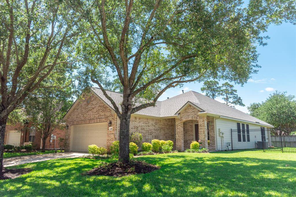 Shady corner lot
