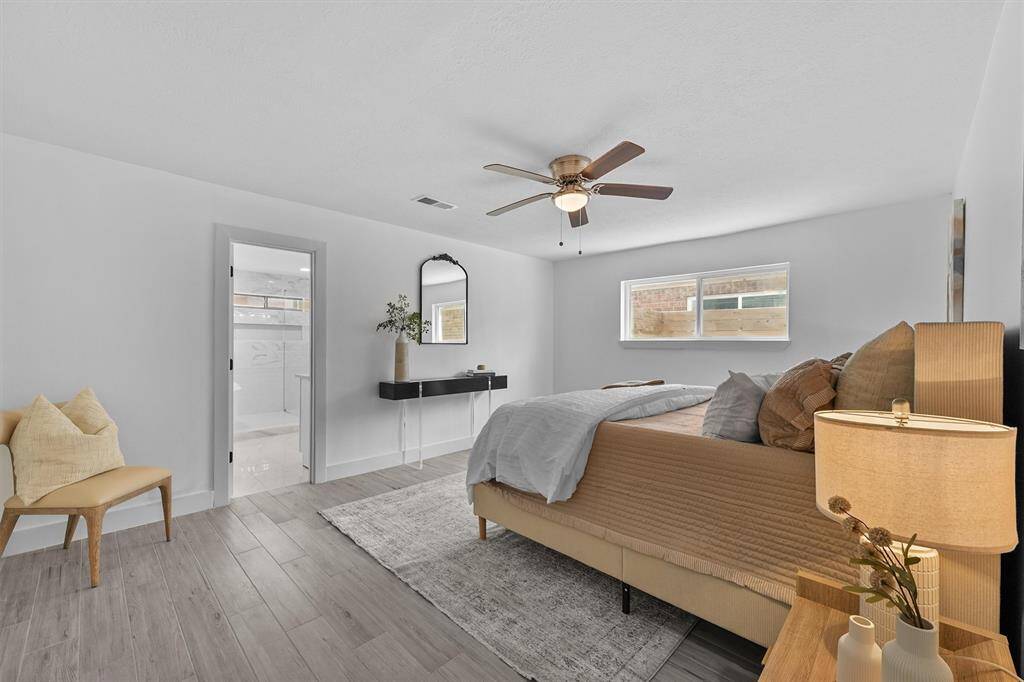 First floor primary!  Spacious with room for a king bed and additional furnishings.