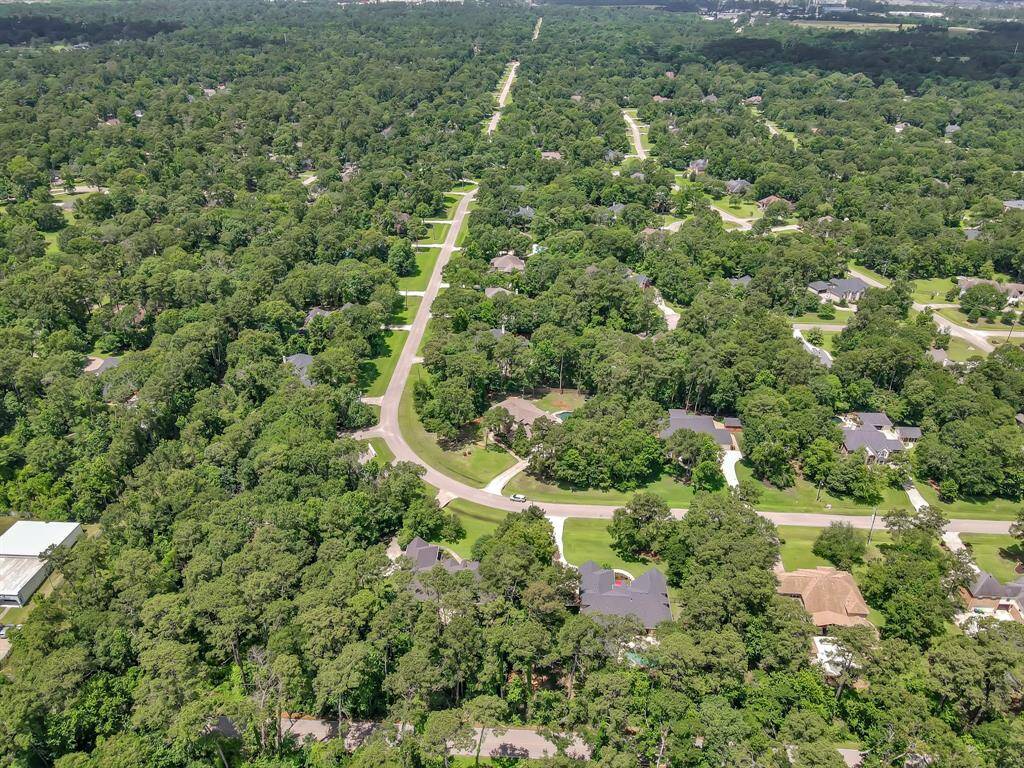Aerial View Looking West.