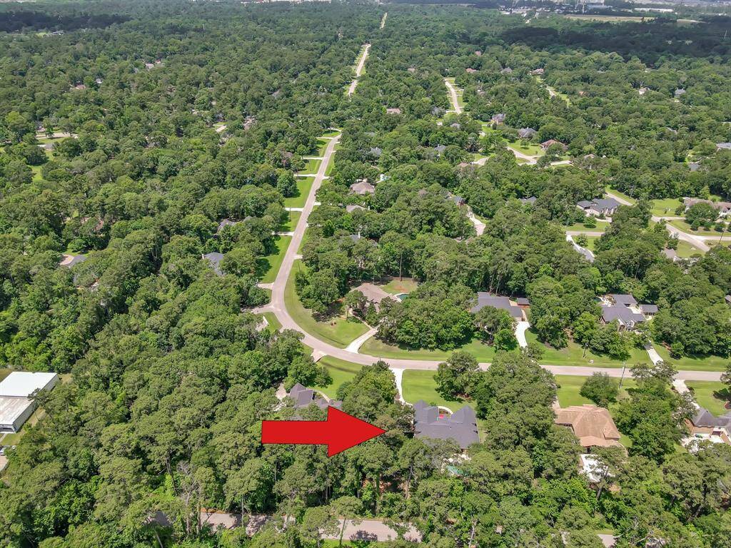 Home is Shaded by Mature Trees.