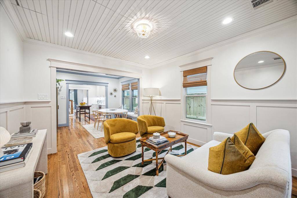 Step inside to modern luxury. This is your entry sitting room
