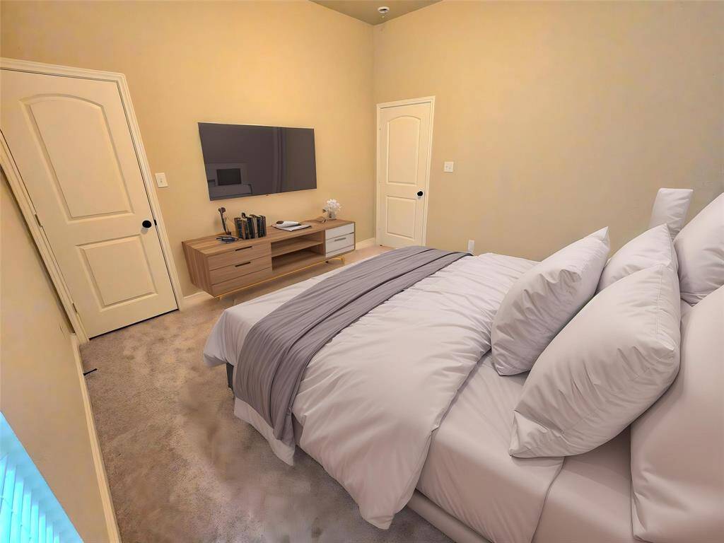 Bedroom Inspiration Ideas. Virtually staged for furniture arrangement inspiration