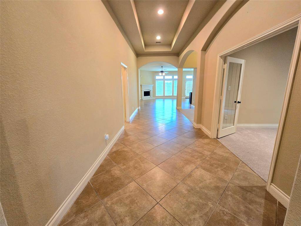 Recessed Hallway