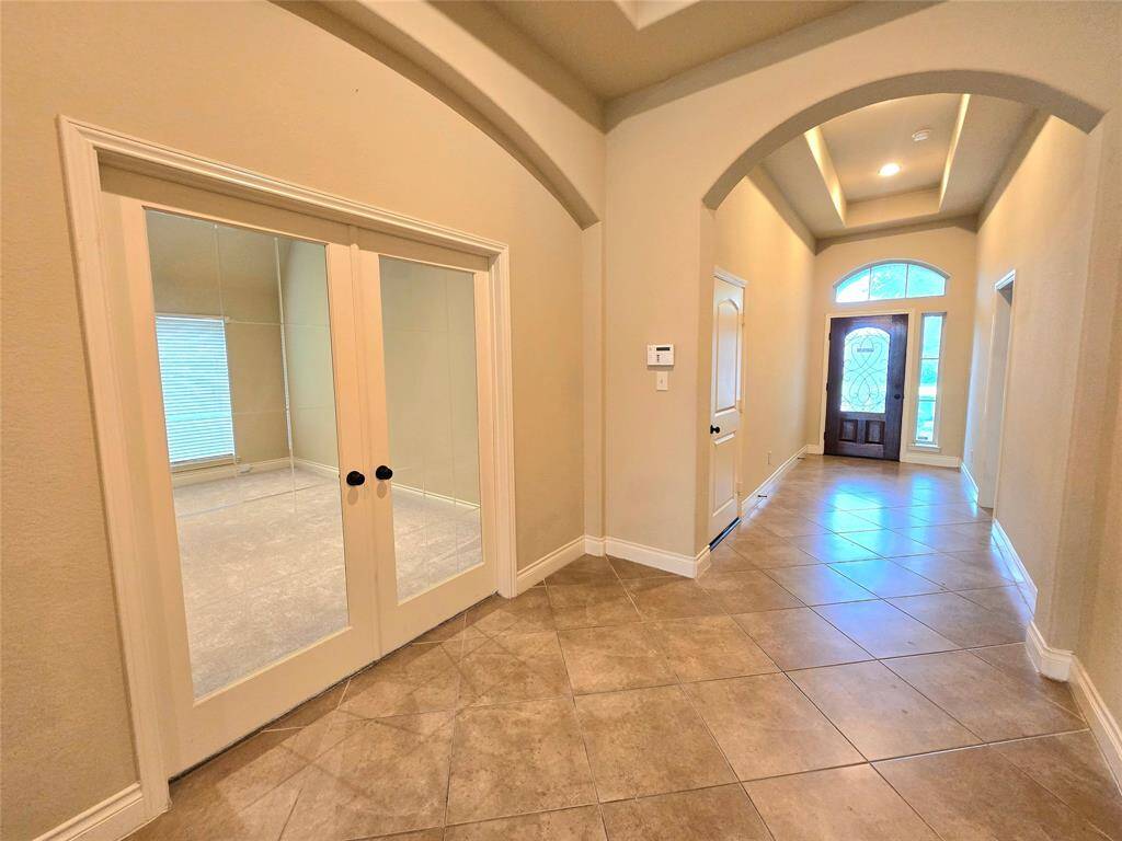 Glassed Door Family Room/Library/Office/Study for Privacy