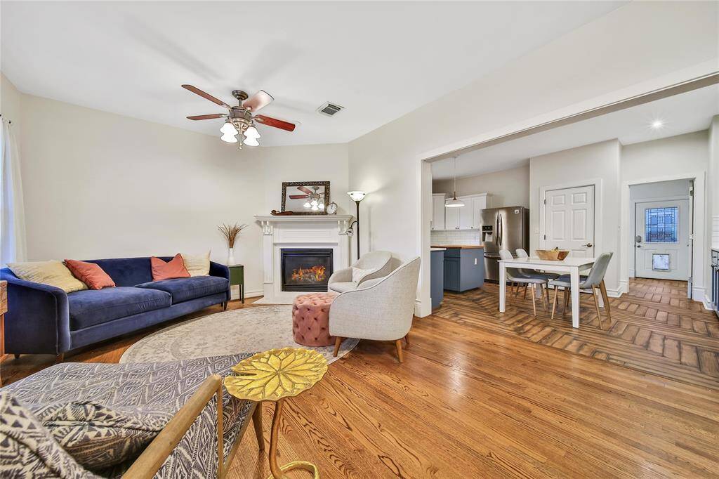 View of living room.