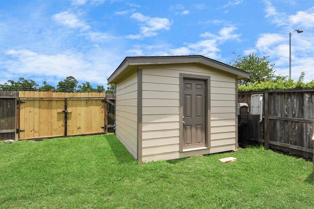 Storage House in the Backyard