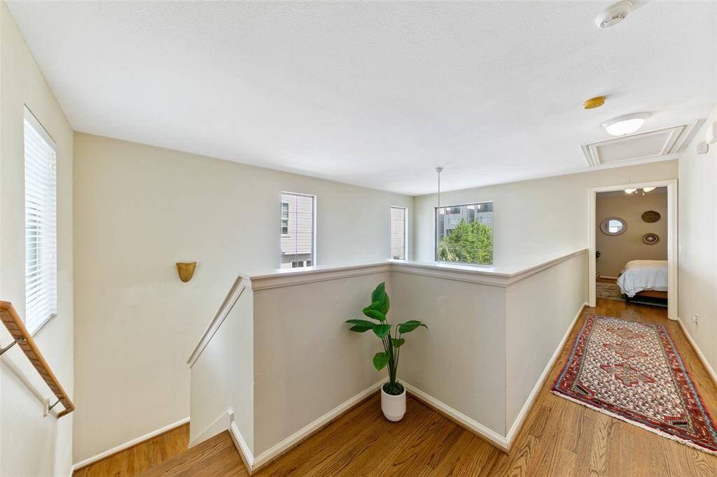 Second floor landing.