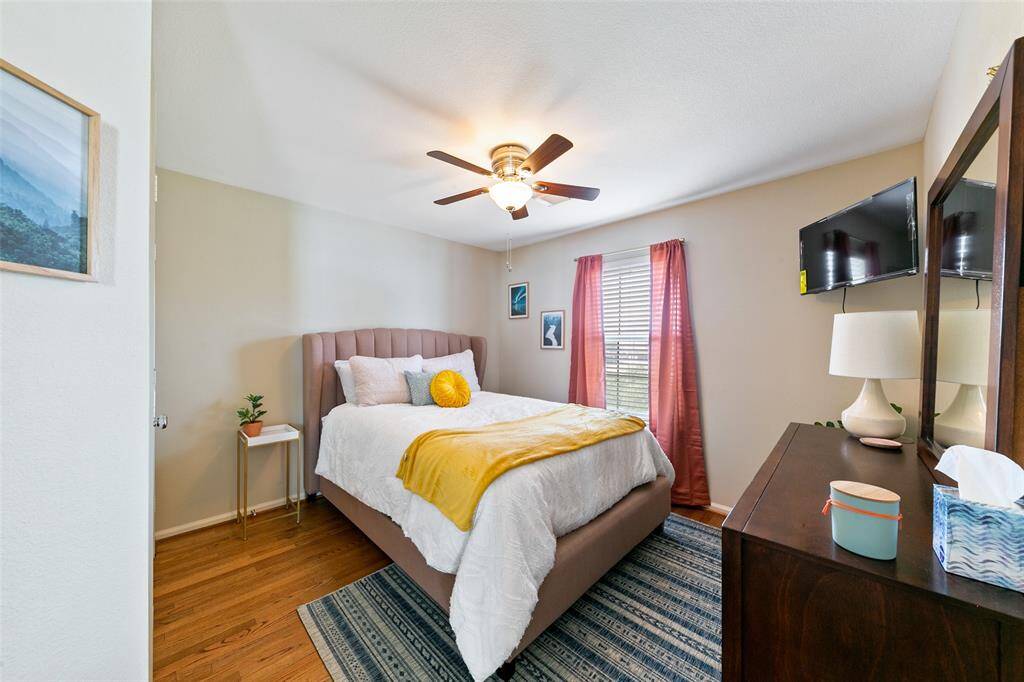 Third bedroom upstairs.