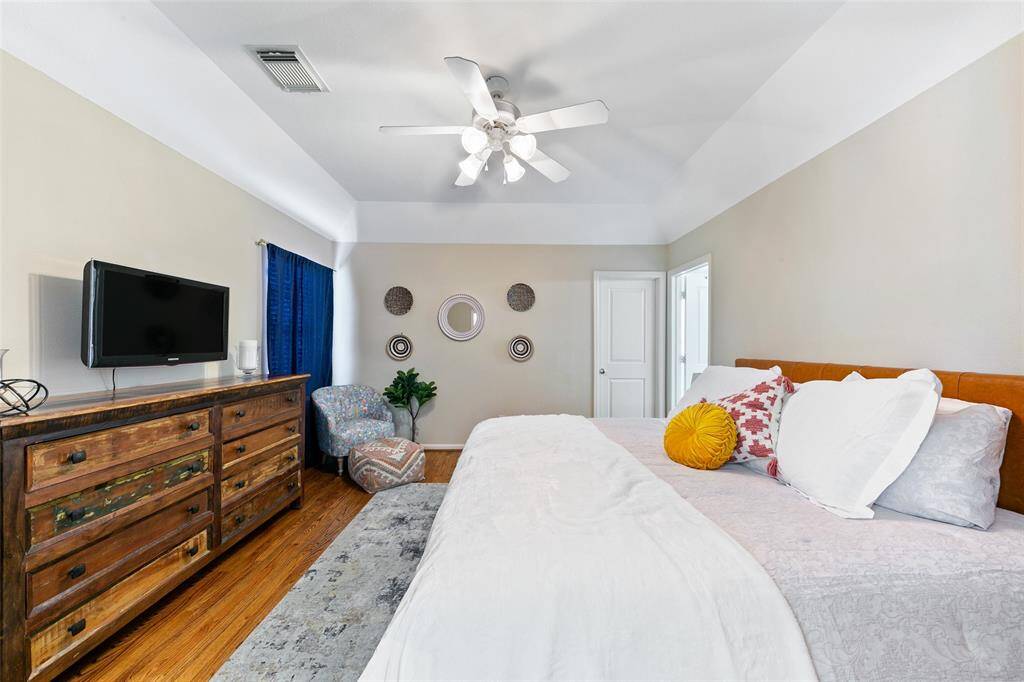 A true retreat of a bedroom.