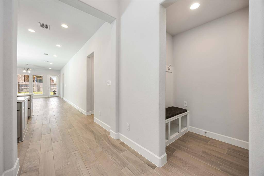 Mud room to the right, right next to garage!