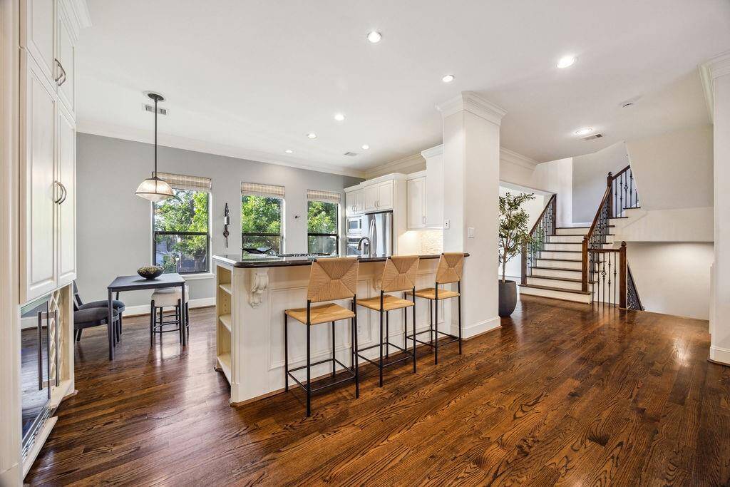 Incredible natural light with treetop views