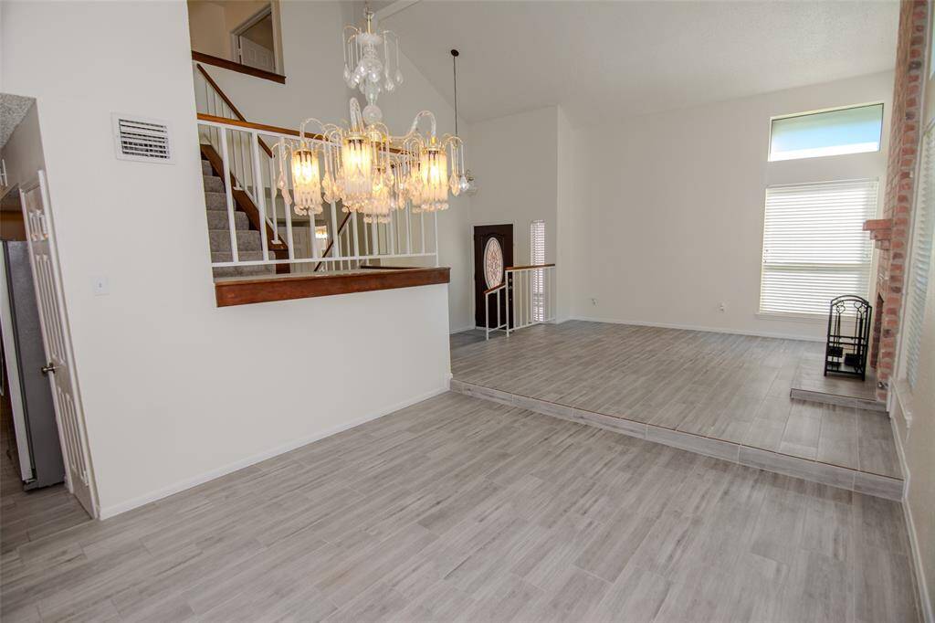 formal living room and dining room