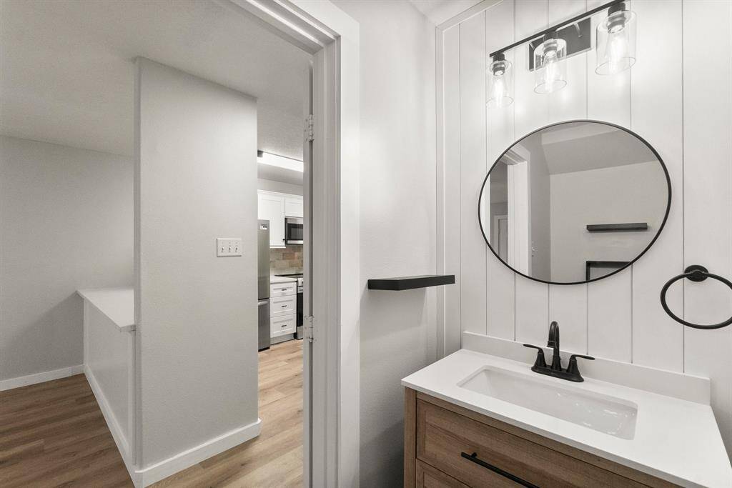 Half Bath Downstairs. Details will vary from unit to unit
