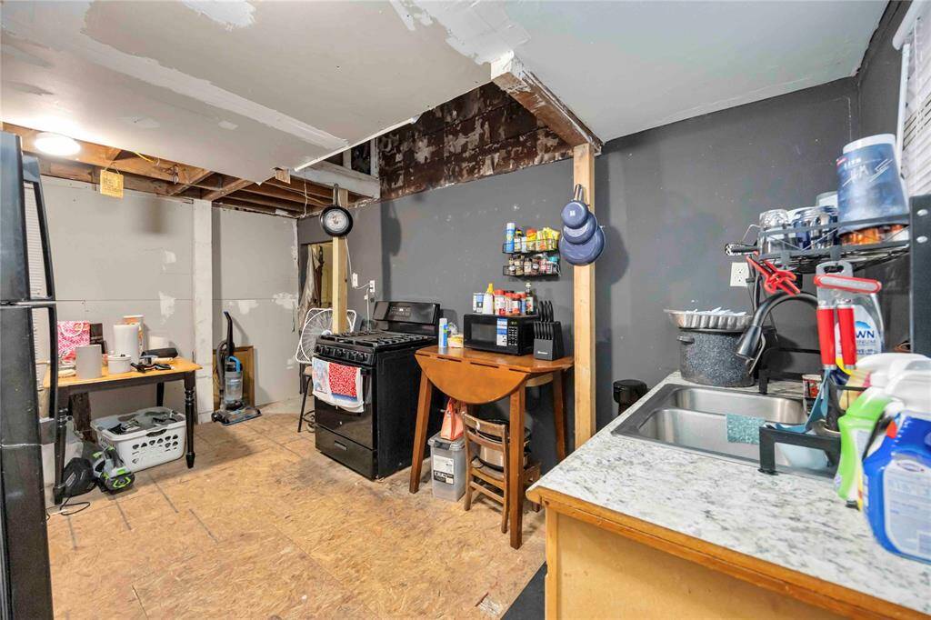 Guest house kitchen living area