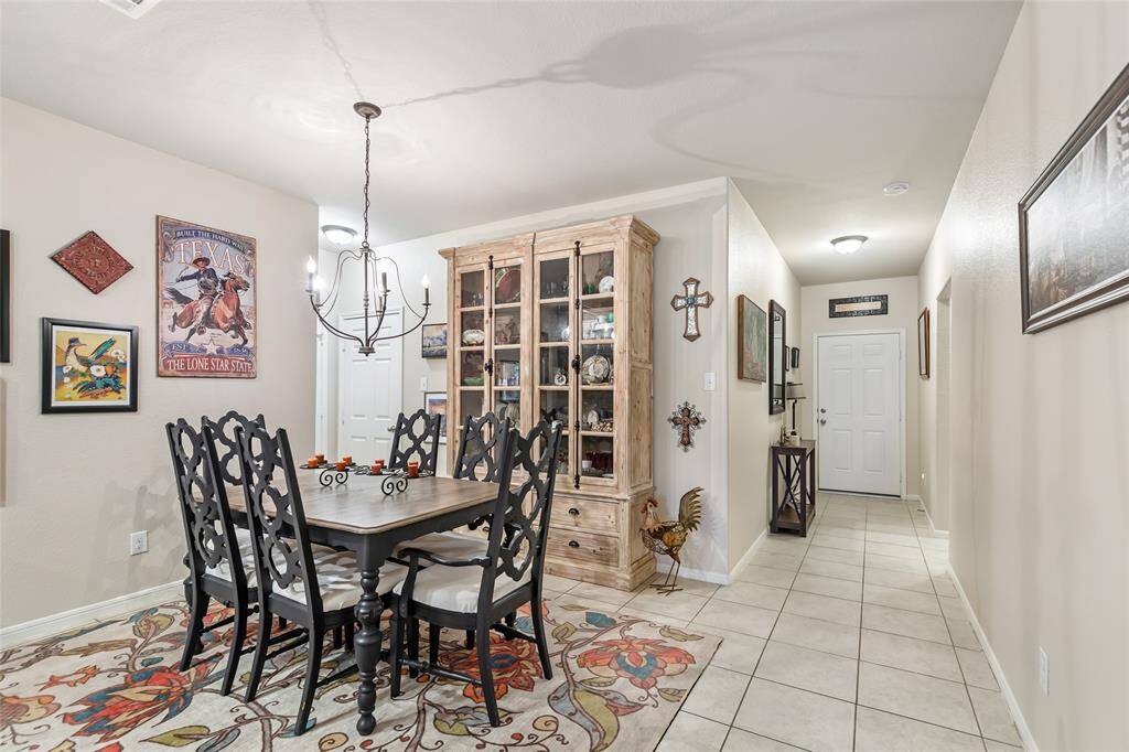 View from Dining Room to Front Foyer
