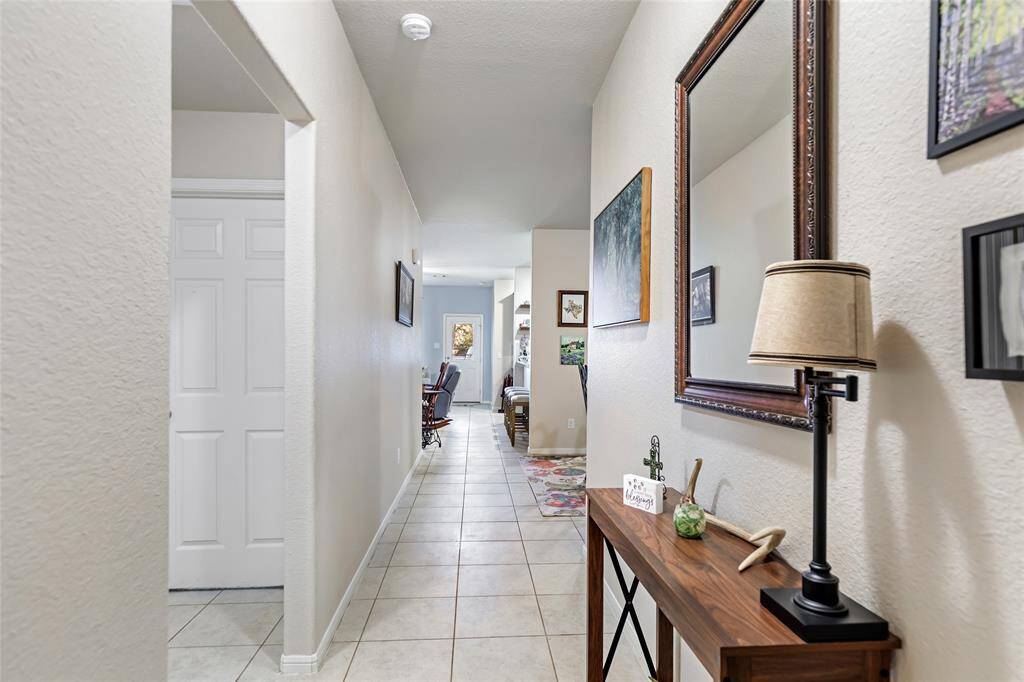From Front Door to the Back Door through the family room
