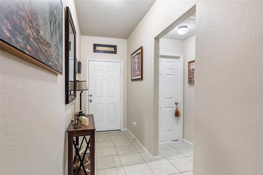 Front Foyer Entry with secondary bedrooms to the right