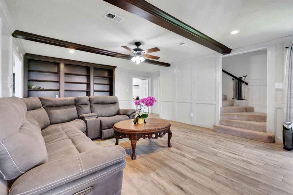 Spacious living space. Enough room for everyone