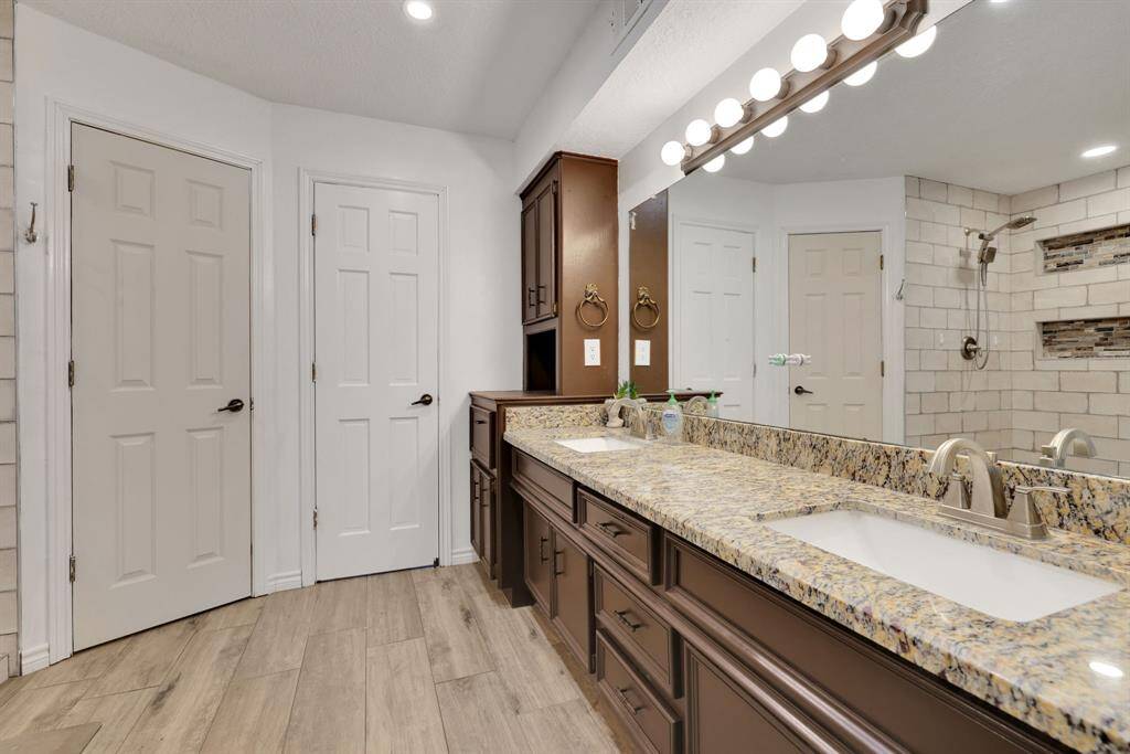 Updated primary bathroom