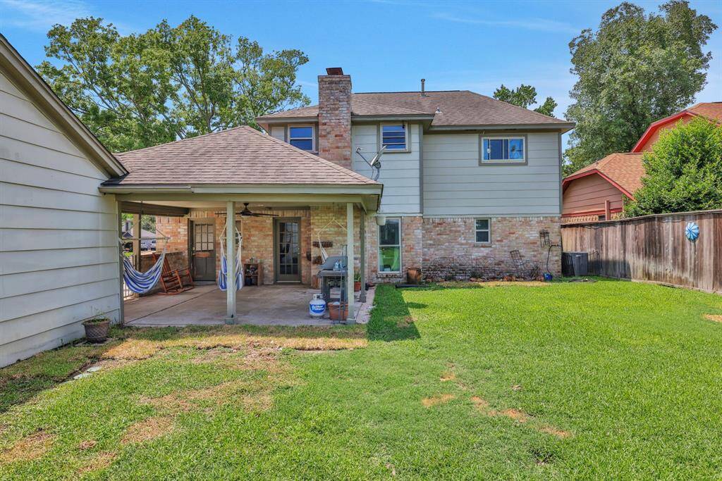 Large yard for family and pets