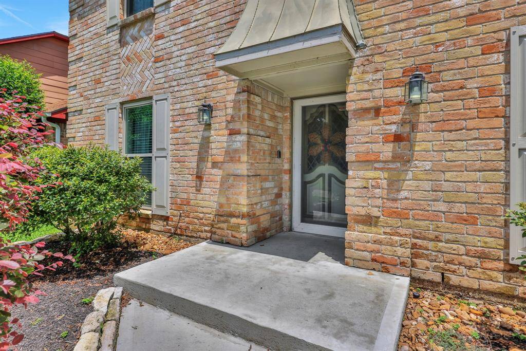 Recently replaced front walkway