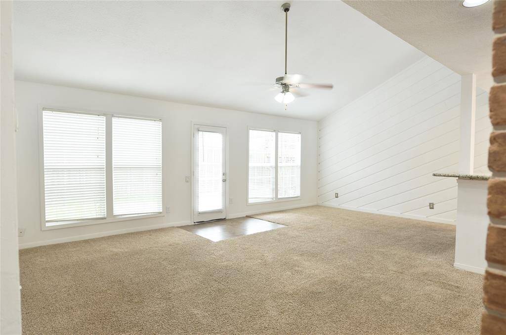 Recently just shampooed carpet.