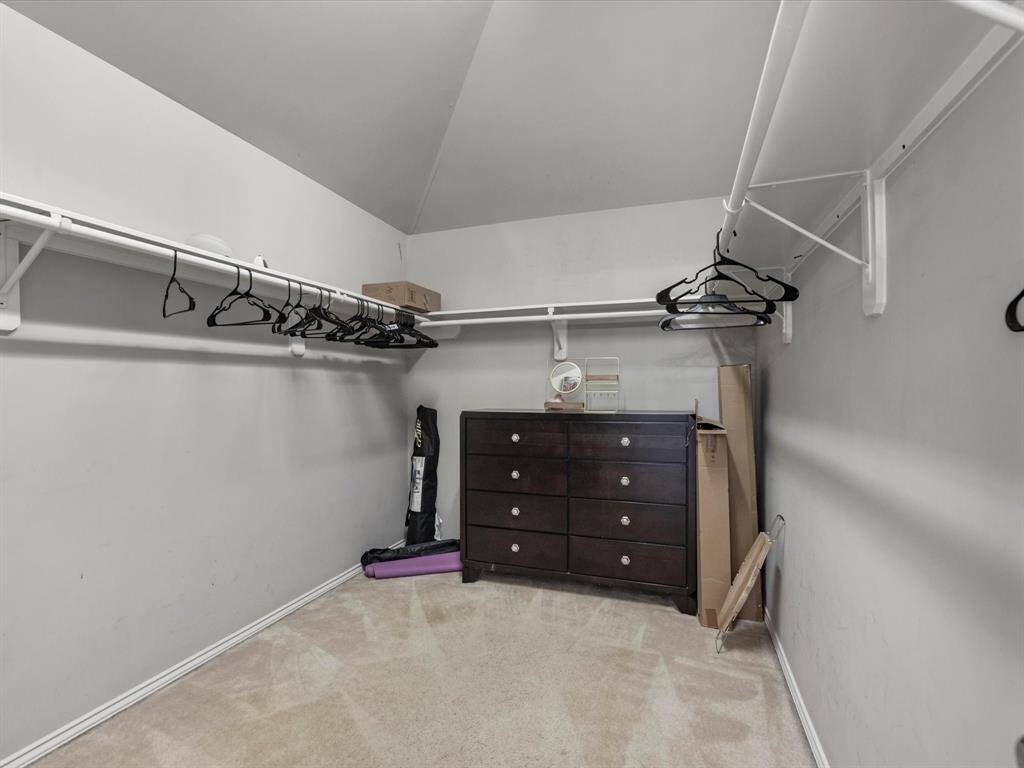 Large walk-in primary suite closet