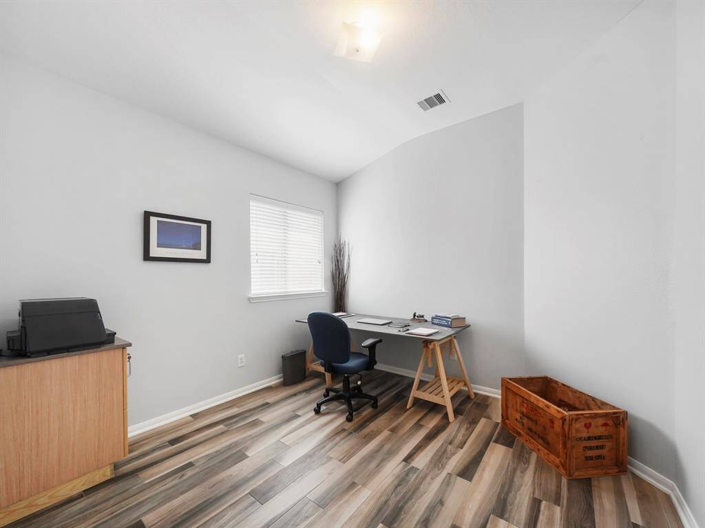 Secondary bedroom #2 is currently being used as an office!