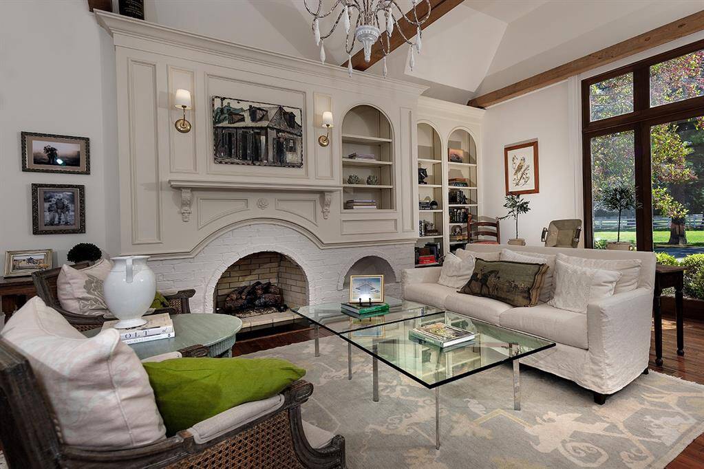 Another view of the formal living room - notice the great natural light that flows through the windows.