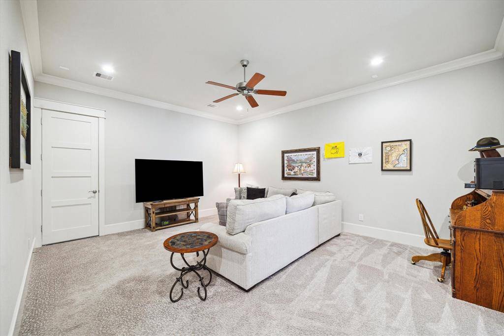 Family room is located on second level - can be used as a gameroom.