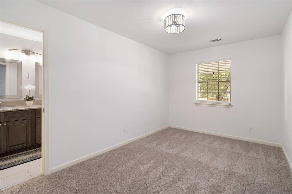 Extra room upstairs that could be a closet, workout area, office, or nursery