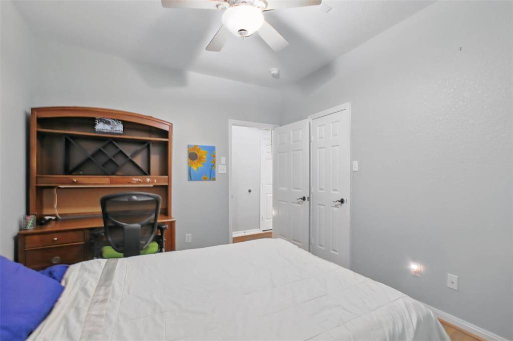 Ample kitchen open to the living area