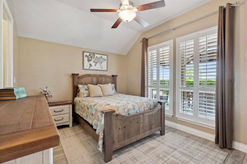 The granite countertops make for easy cleaning.  The vanity makes getting ready for the day so much nicer!