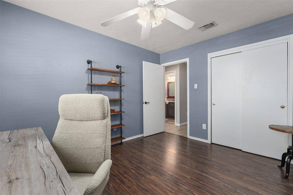 Another view of the office/third bedroom.
