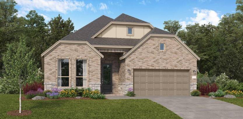 *Not actual home* Rendering of home and elevation