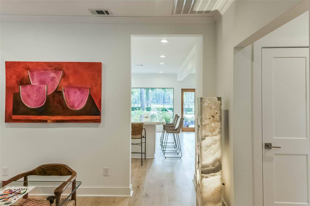 View from the formal dining room.