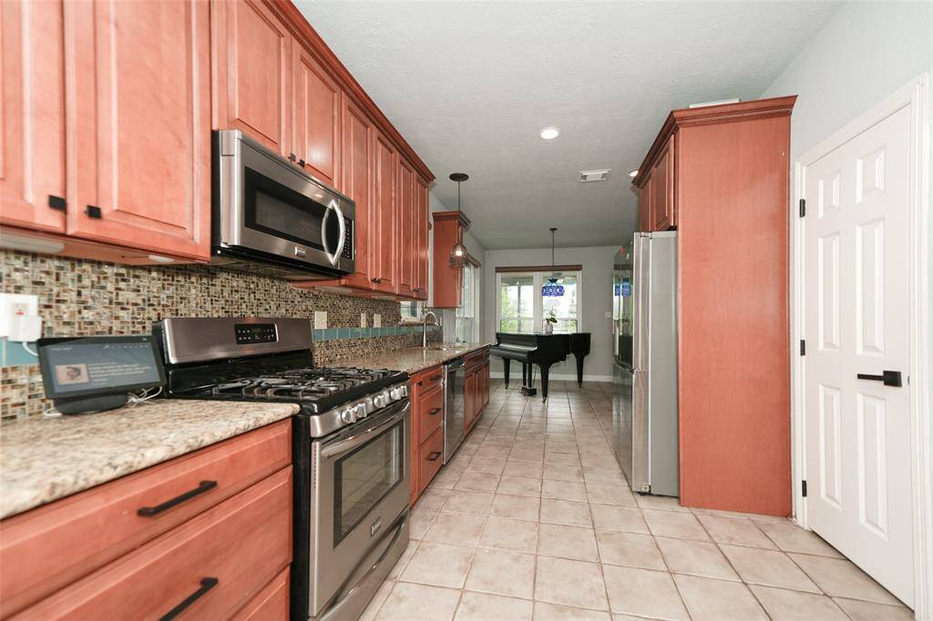 Large, updated kitchen