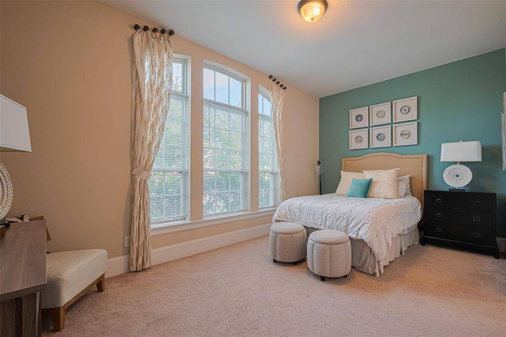 This is the second bedroom located downstairs with its own private en suite