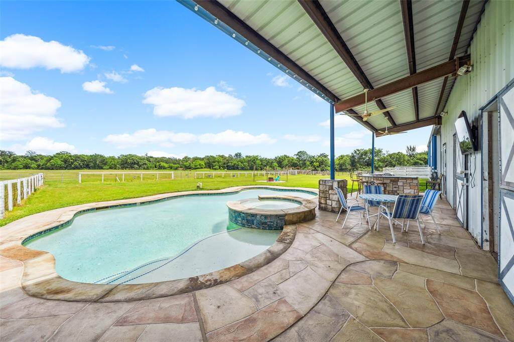 View of paradise from the pool patio area