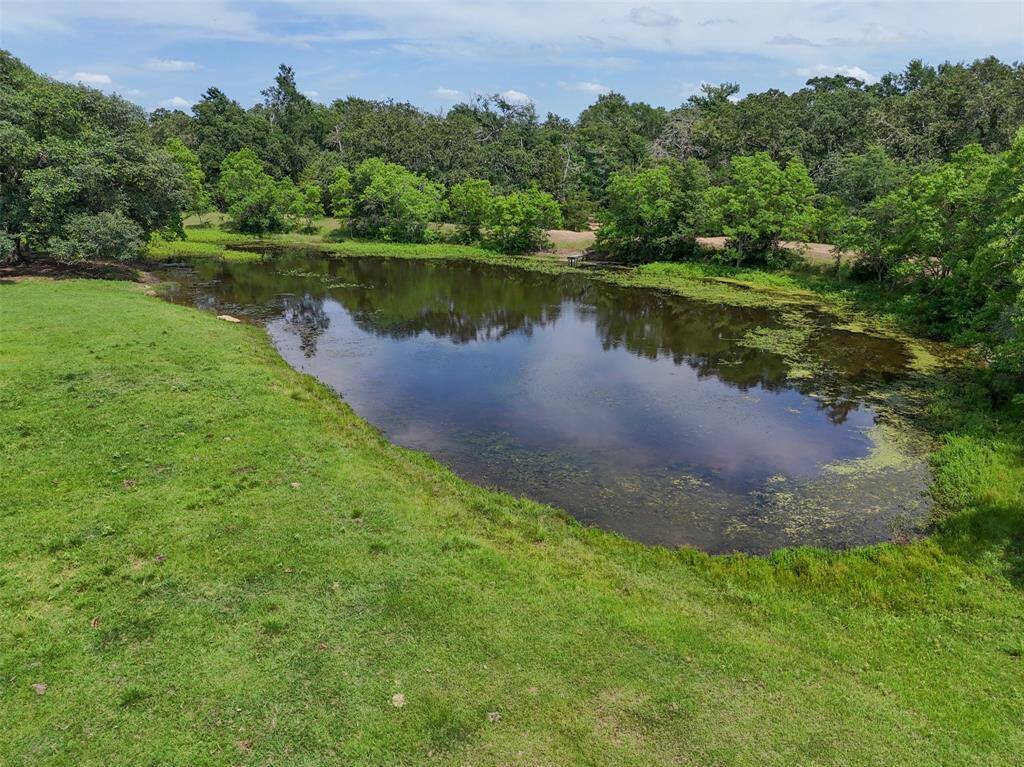 Stocked fishing pond