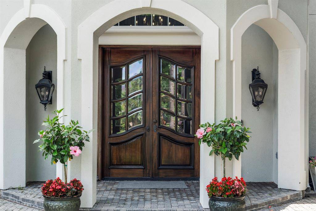 Approaching the front door is the covered porch.